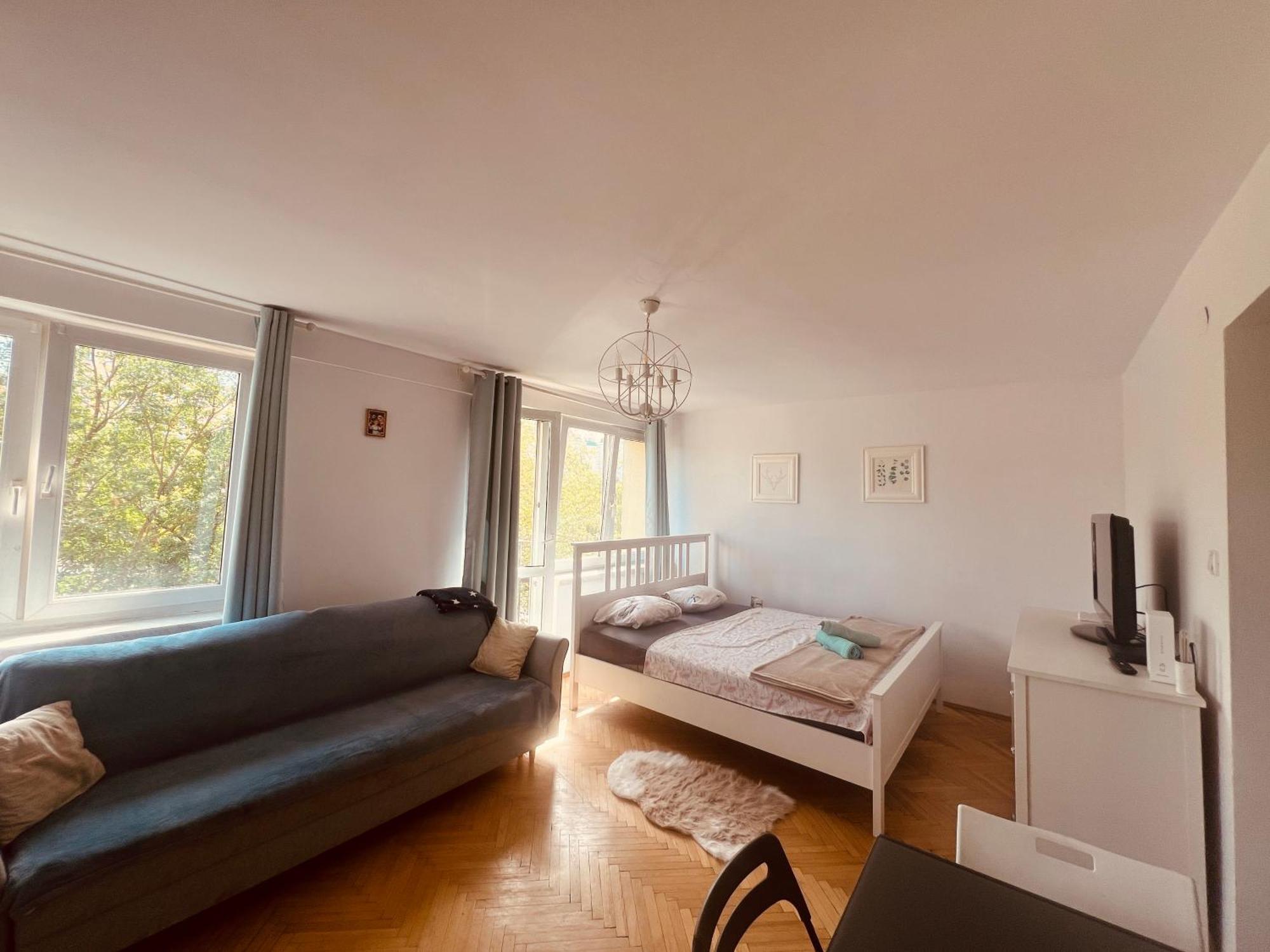 Entire Studio In Centrum Apartment Warsaw Luaran gambar
