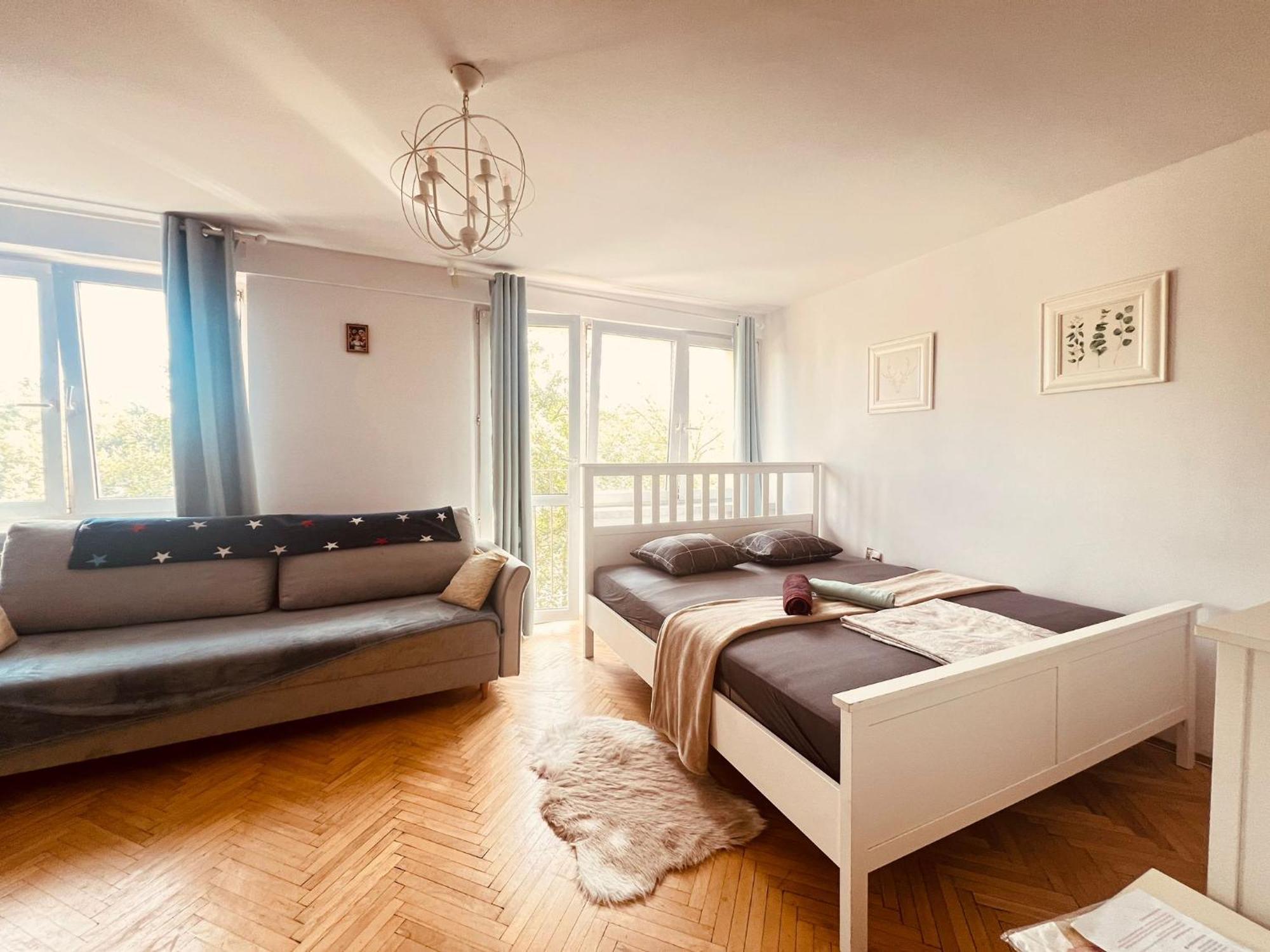 Entire Studio In Centrum Apartment Warsaw Luaran gambar